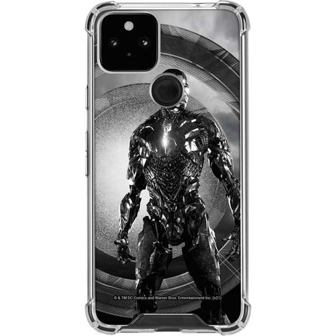 The Justice League (2017) Cyborg Poster Google Pixel 5 Clear Case